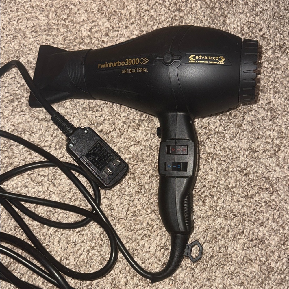 3900 Advanced Black Hair Dryer